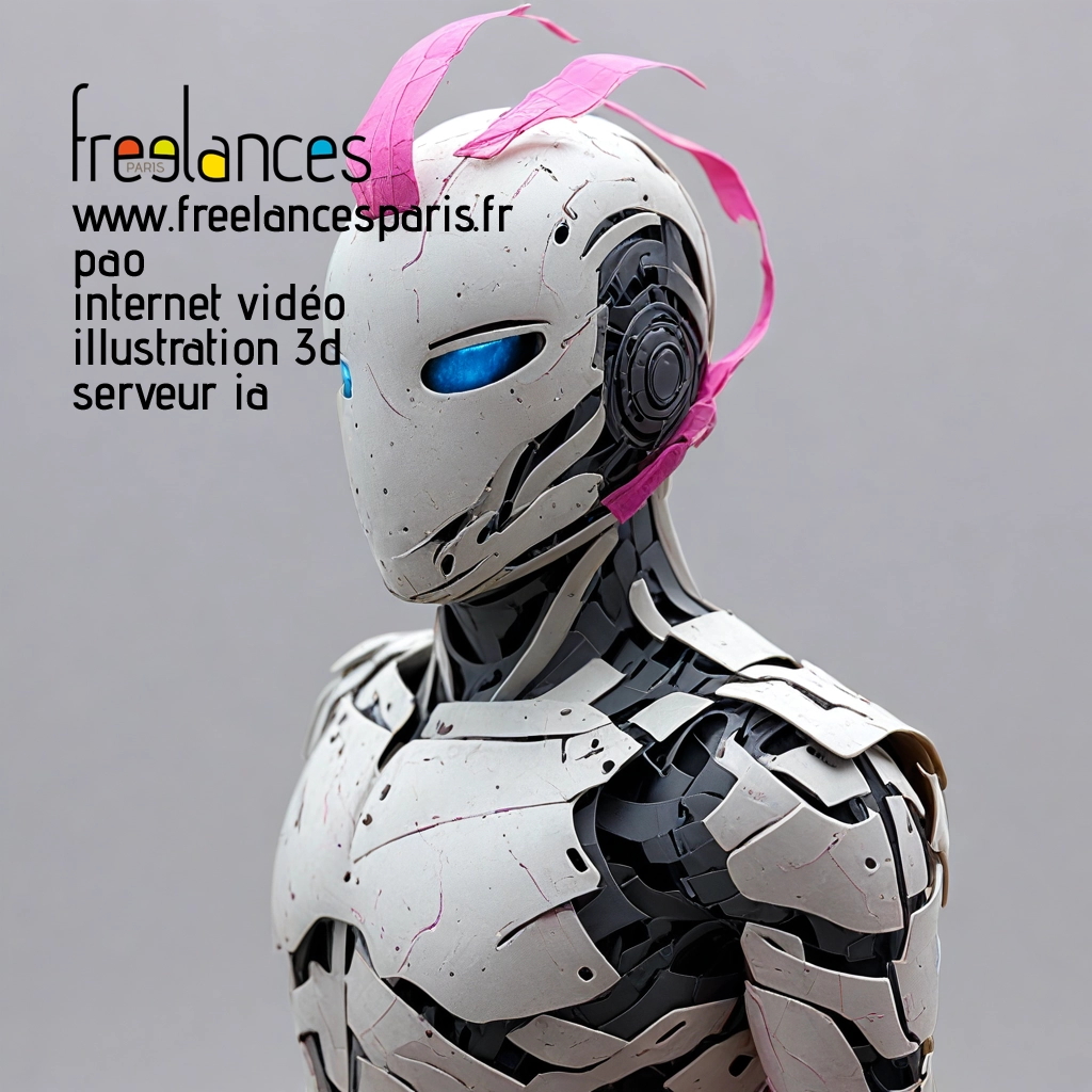 Pao mise en page internet vidéo illustration 3d serveur image IA générative AI freelance paris studio de création magazines BZWJ1KH0